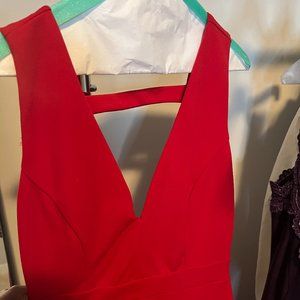 Red Windsor Formal Gown